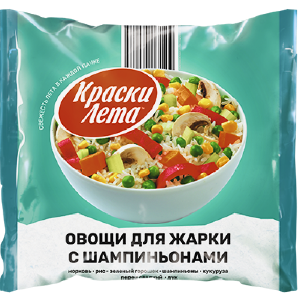 «KRASKI LETA» vegetables for frying with champignons «KRASKI LETA» vegetables for frying with champignons